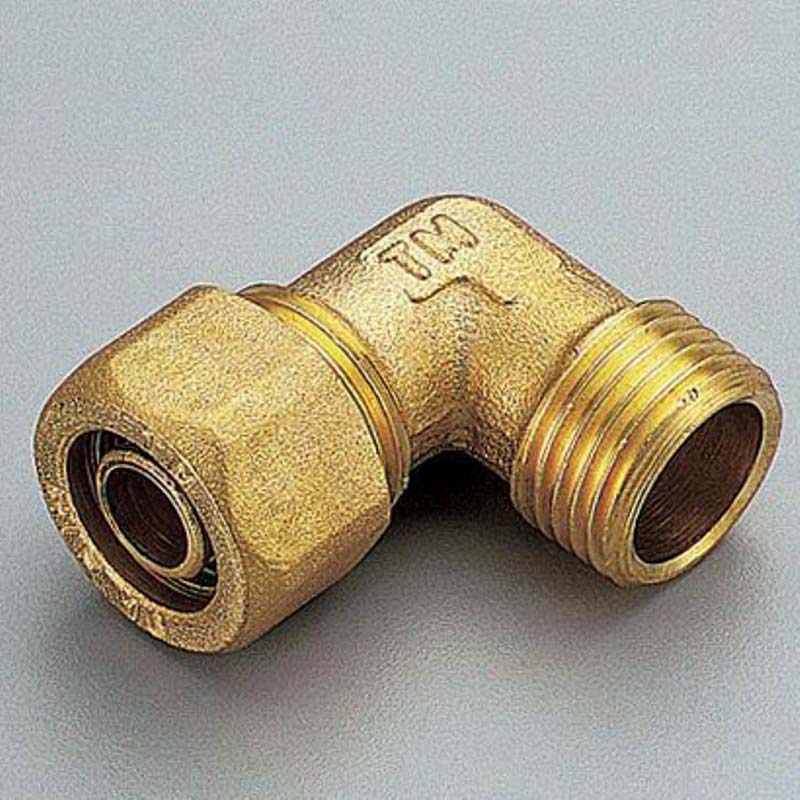 Угольник обжимной Tiemme 1400 25(2.3)х1 наружная резьба 1400093