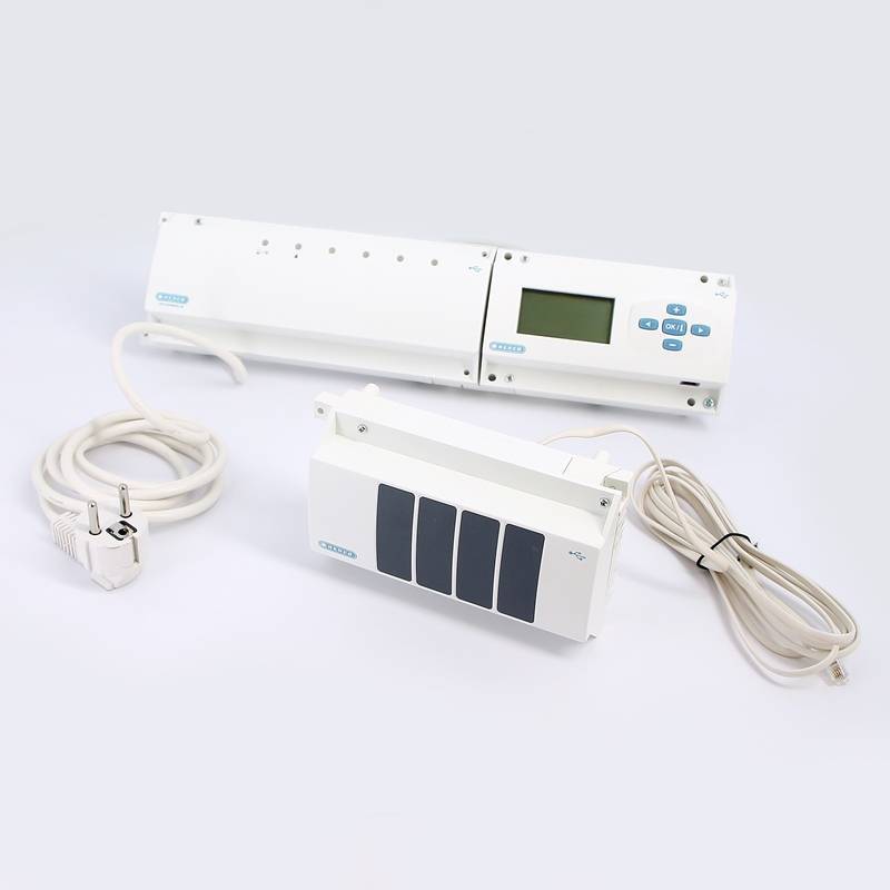 Модуль управления Henco для 4-х проводных термостатов с BUS-шиной и реле насоса UFH-ZONEHC-B