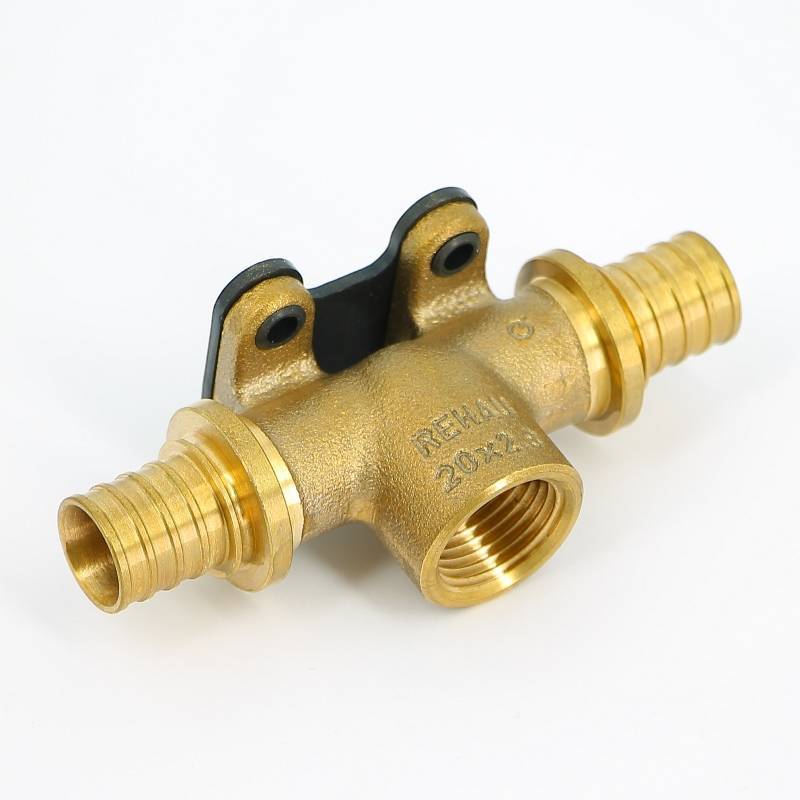 Водорозетка надвижная проходная REHAU RAUTITAN RX+ 20x1/2x20 ВР бронза 456294