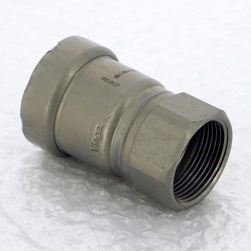 Муфта переходная пресс-В Viega Megapress 1 1/4 оцинкованная сталь 695361