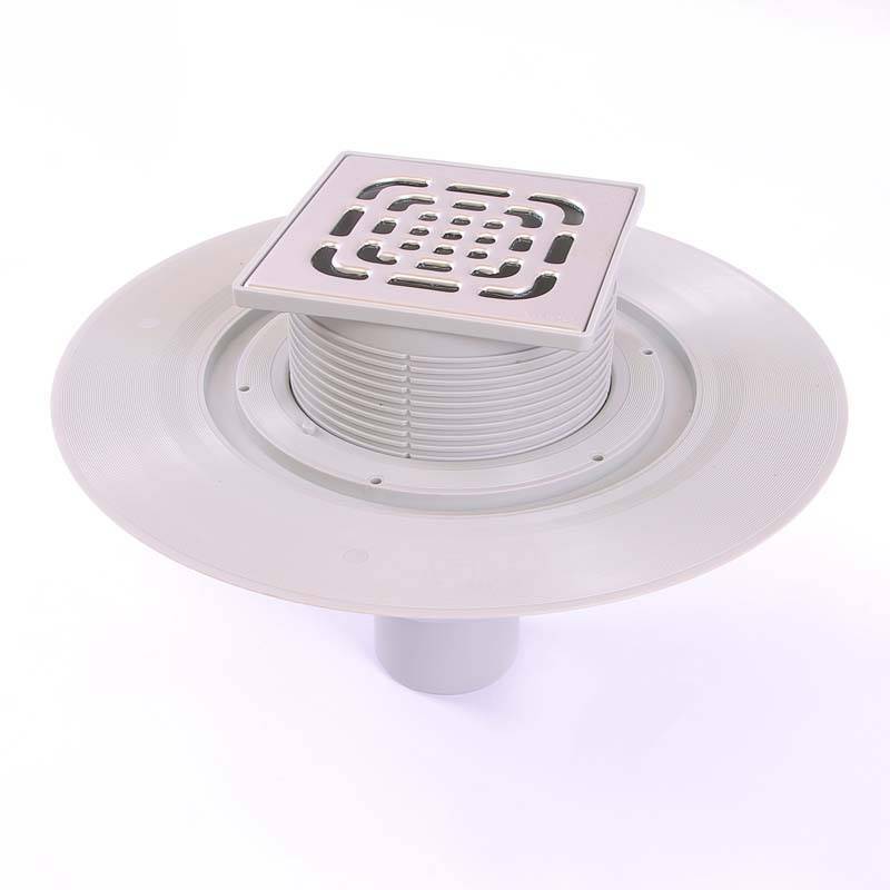 Трап Viega Advantix 100x100 мм вертикальный выпуск 70 мм нержавеющая сталь 557195