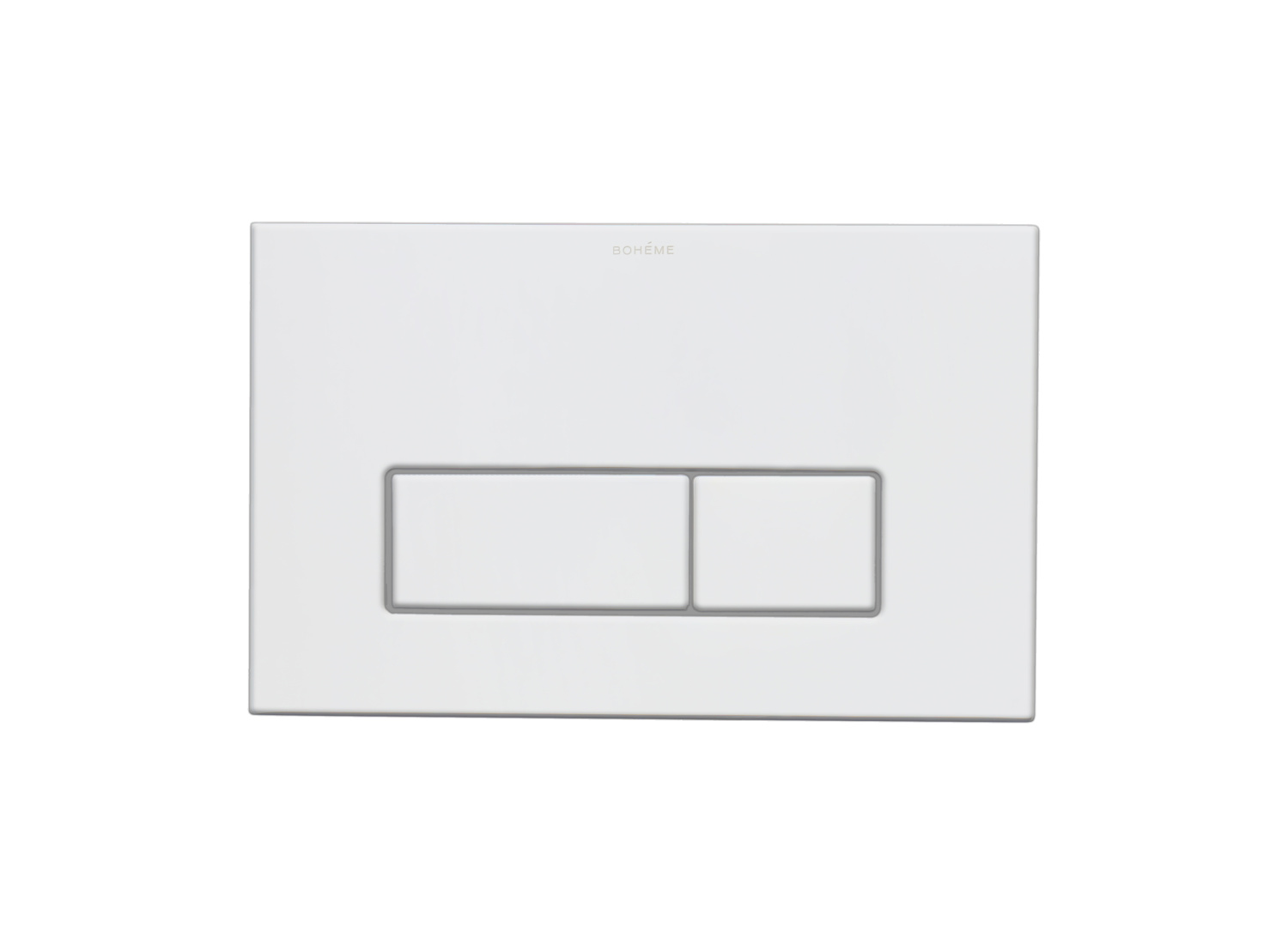 Кнопка смыва для инсталляции Boheme нержавеющая сталь matt white 669-MW
