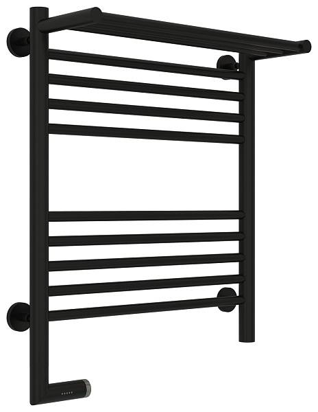 Полотенцесушитель электрический Сунержа Богема 2.0 500x600 мм левый матовый черный 31-5206-6050