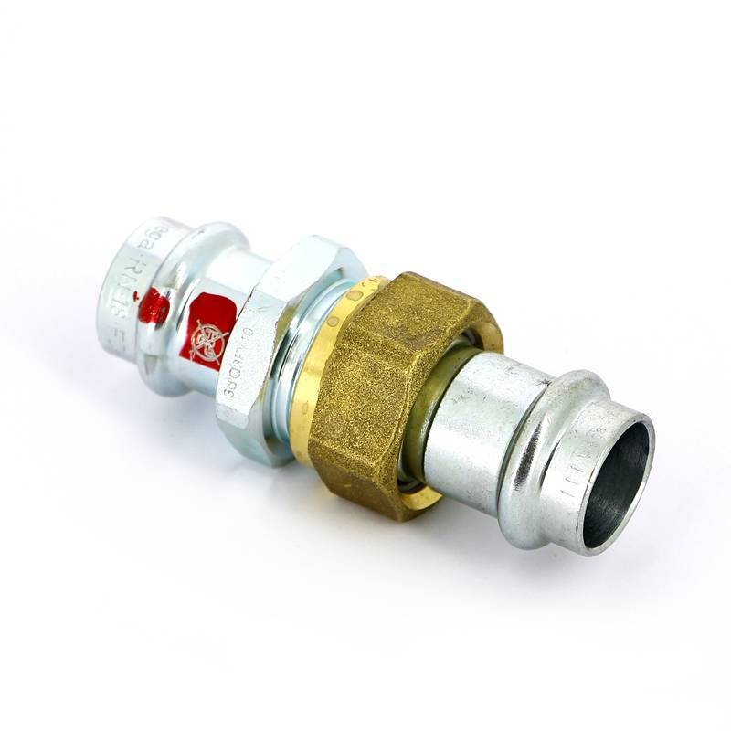 Муфта разъемная Viega Prestabo 18 мм пресс оцинкованная сталь 559311