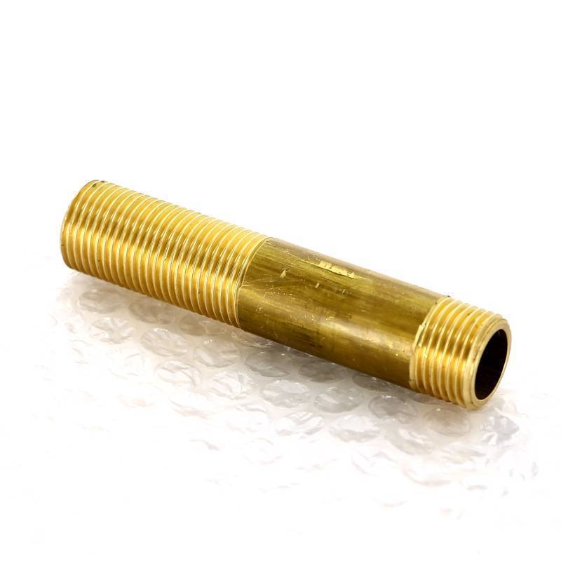 Сгон латунный Tiemme 1/2 x 100 мм наружная резьба 1500286