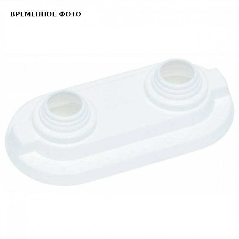 Декоративная накладка для 2 труб REHAU RAUTITAN Stabil/Flex 16/20 мм 240777