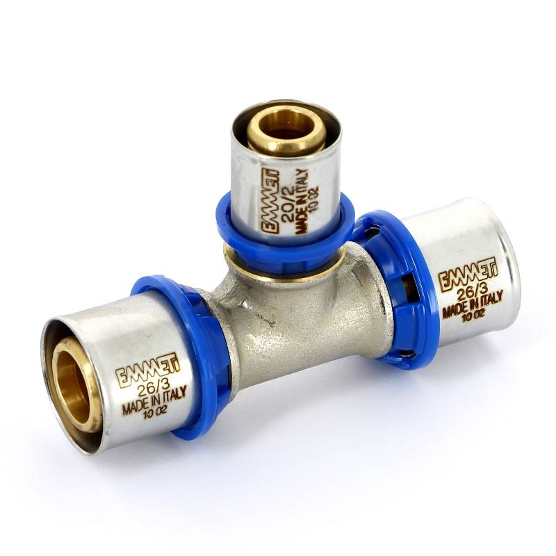 Тройник пресс EMMETI 20х32х20 мм 28101503