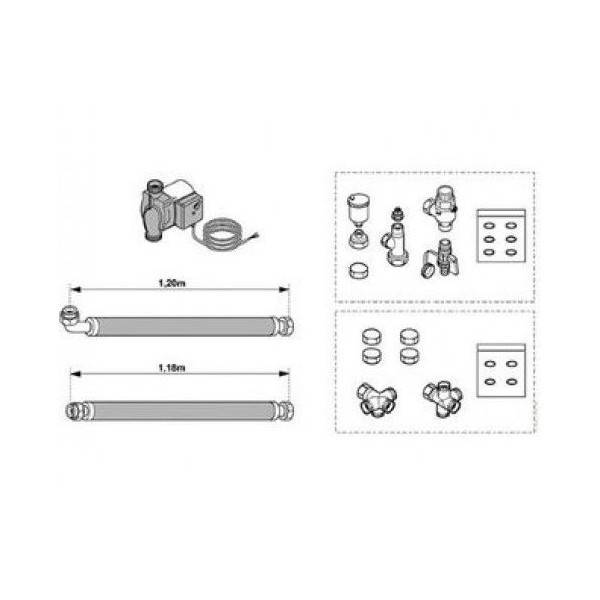 Набор De Dietrich для подключения водонагревателя и котла DTG X EA30 89997035