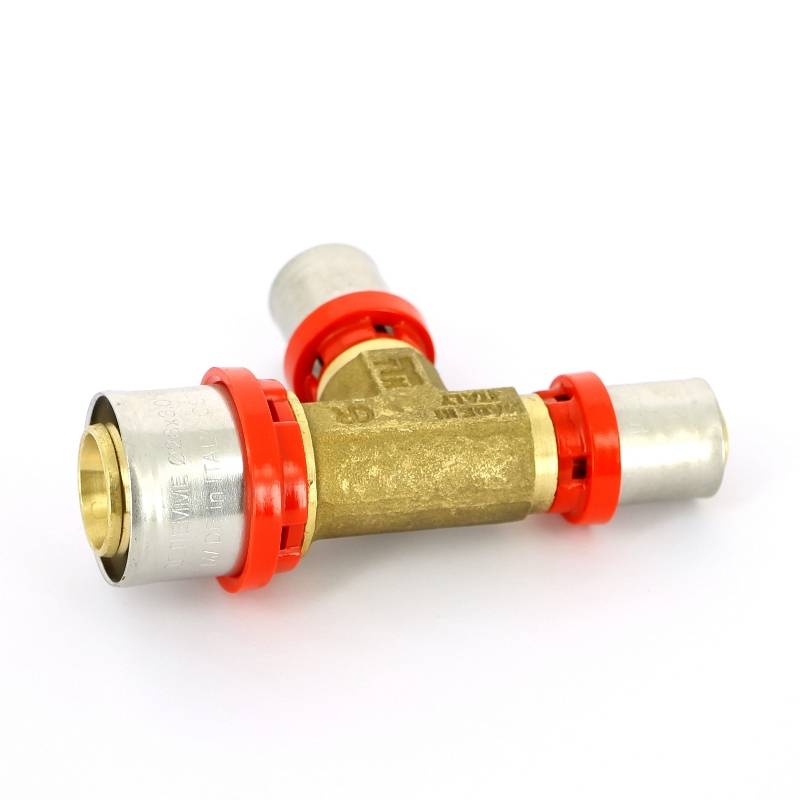 Тройник пресс Tiemme 20х26х20 мм 1650069