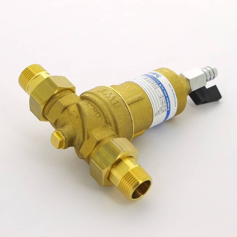Фильтр промывной BWT Protector mini H/R 3/4 100 мкм для горячей воды 810507