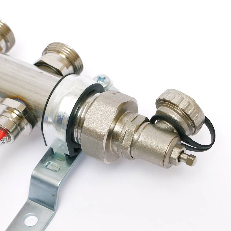 Коллекторная группа Uni-Fitt 1 x 3/4 7 выходов с расходомерами и термостатическими вентилями 455W4307