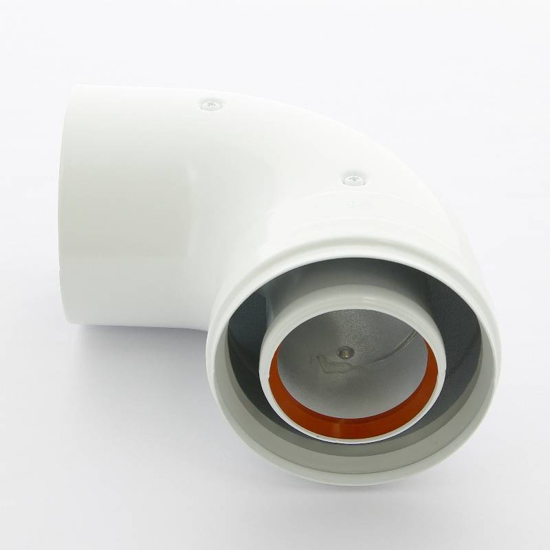 Колено коаксиальное 90° Baxi без муфты KHG71410151