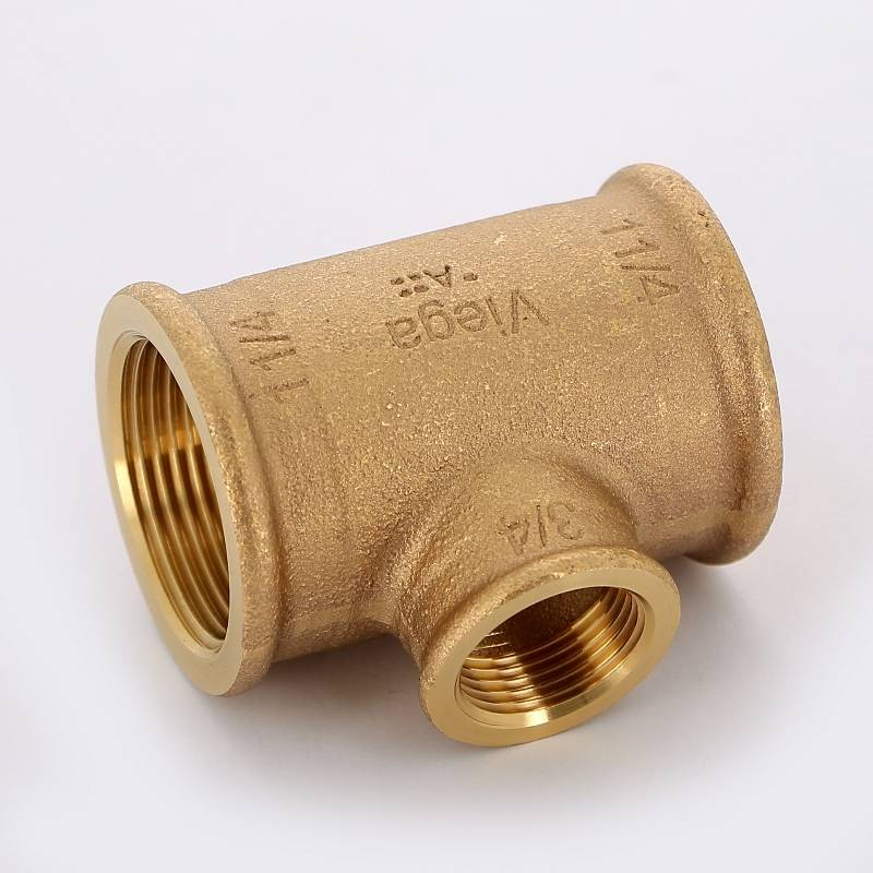 Тройник бронзовый Viega 1 1/4x3/4x1 1/4 ВР 650742