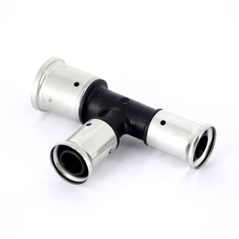 Тройник пресс HENCO PVDF 26х20х20 мм 11PK-262020