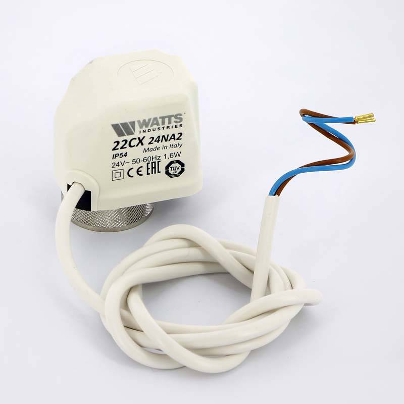 Привод термоэлектрический WATTS 22CX NA 24 В нормально открытый NO 10029672