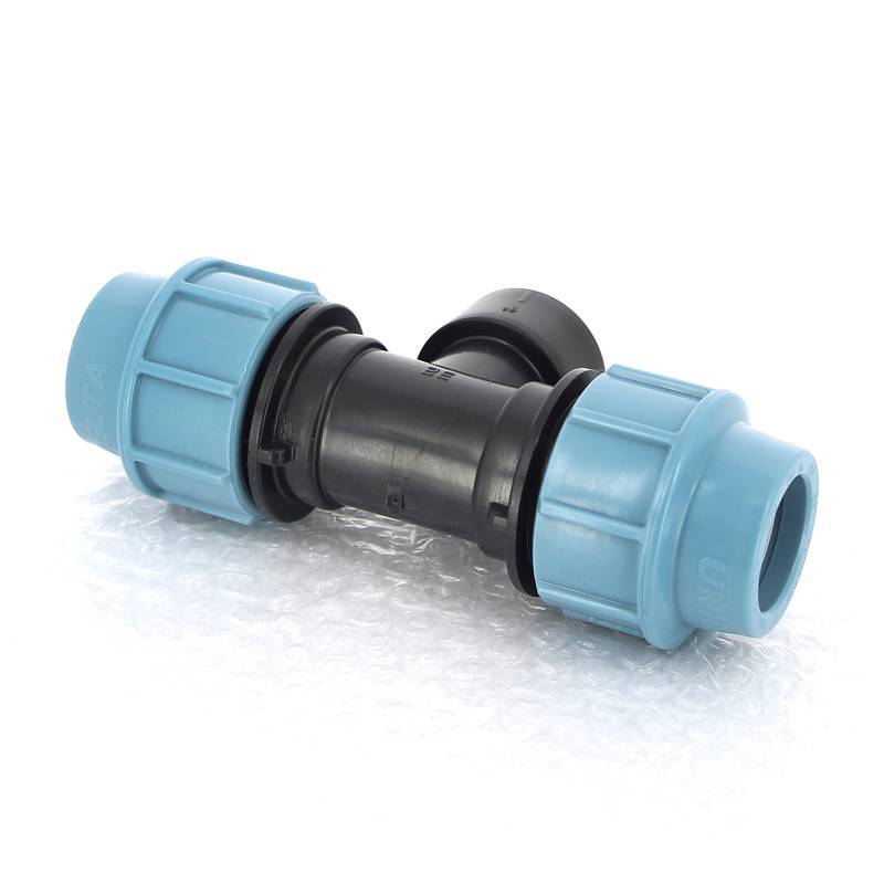 Тройник обжимной с внутренней резьбой Unidelta 32х1 для ПНД 1007032004