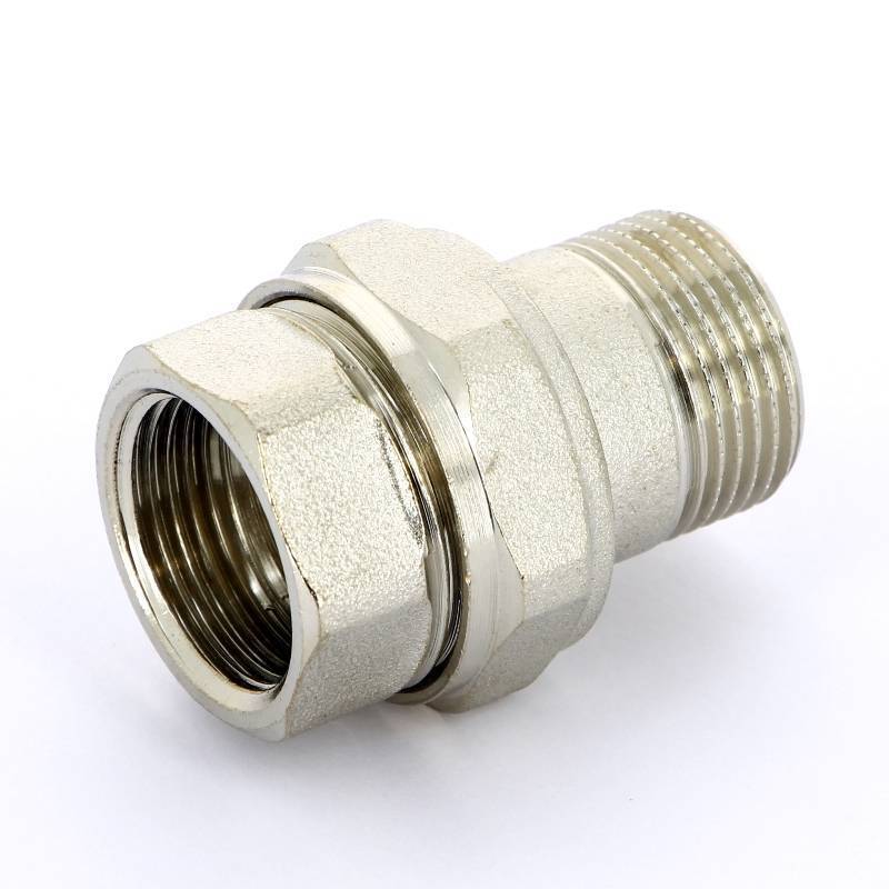 Разъемное соединение НВ Uni-Fitt прямое никелированное с O-ring 3/4 650N3000
