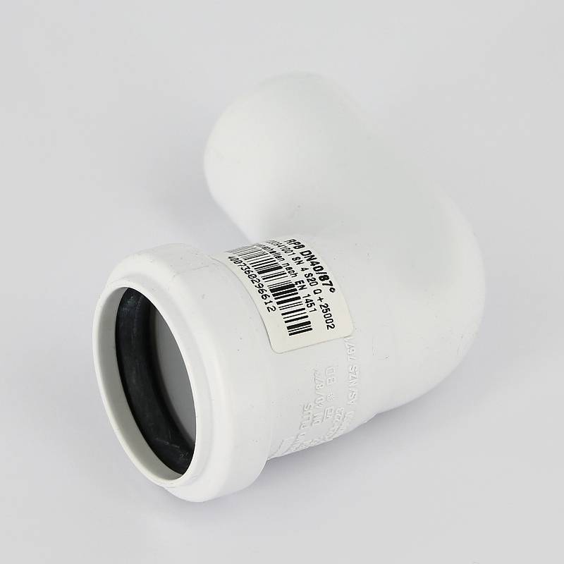 Отвод канализационный REHAU RAUPIANO PLUS 40x87° 11230941001