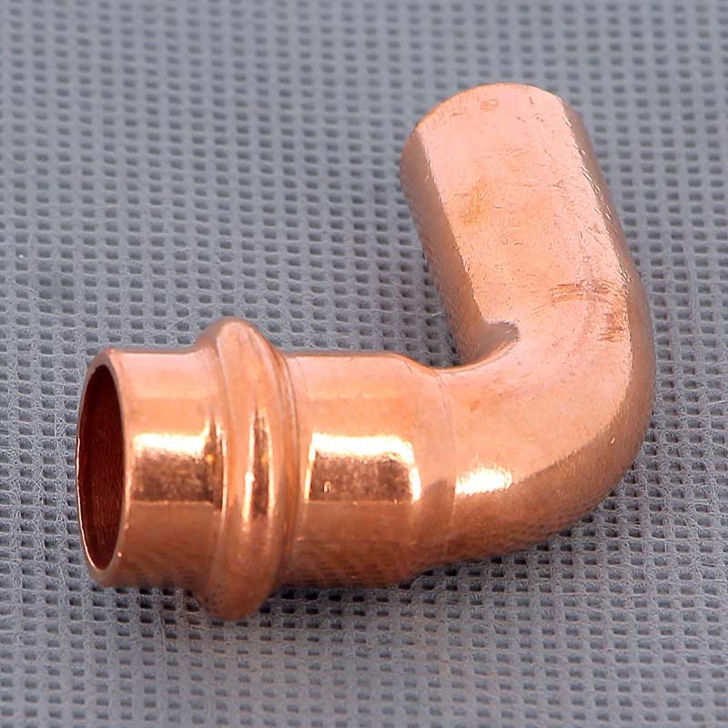 Угол-вставка 90° пресс Viega Profipress 15 мм медь 291662