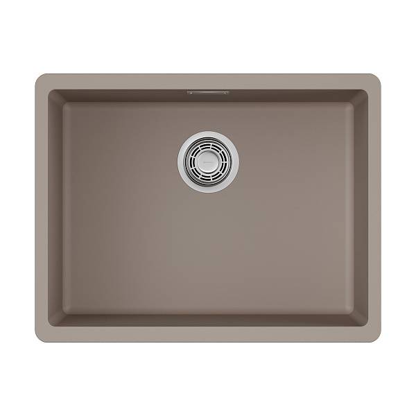 Кухонная мойка Omoikiri Kata 54-U-SA Artgranit 54x42 см бежевый 4993424