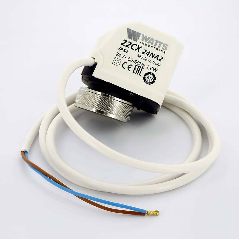 Привод термоэлектрический WATTS 22CX NA 24 В нормально открытый NO 10029672