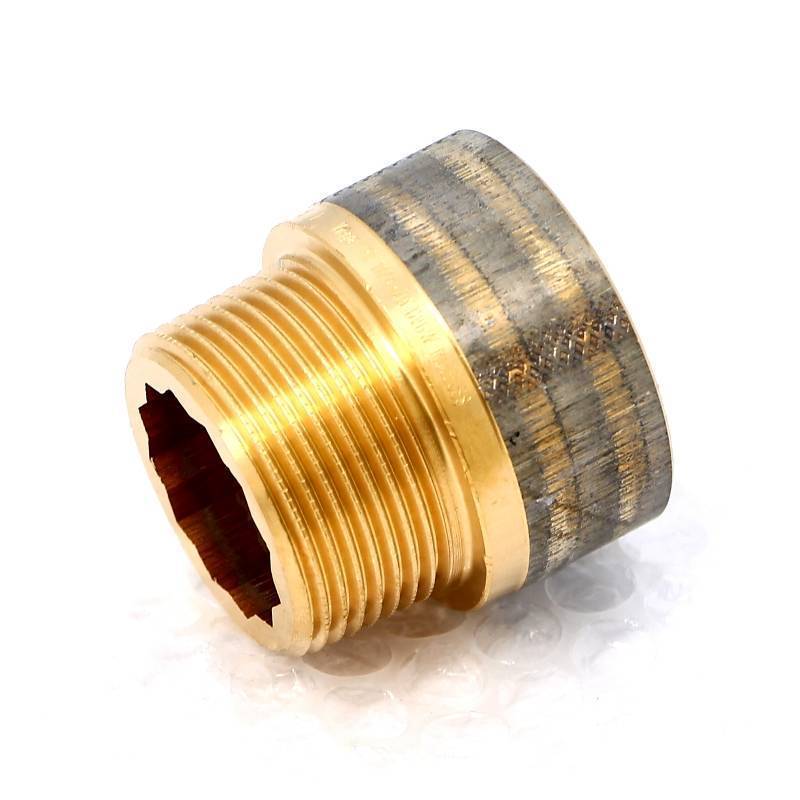 Удлинитель резьбовой НВ бронзовый Viega 1 1/4 x 25 мм 440503