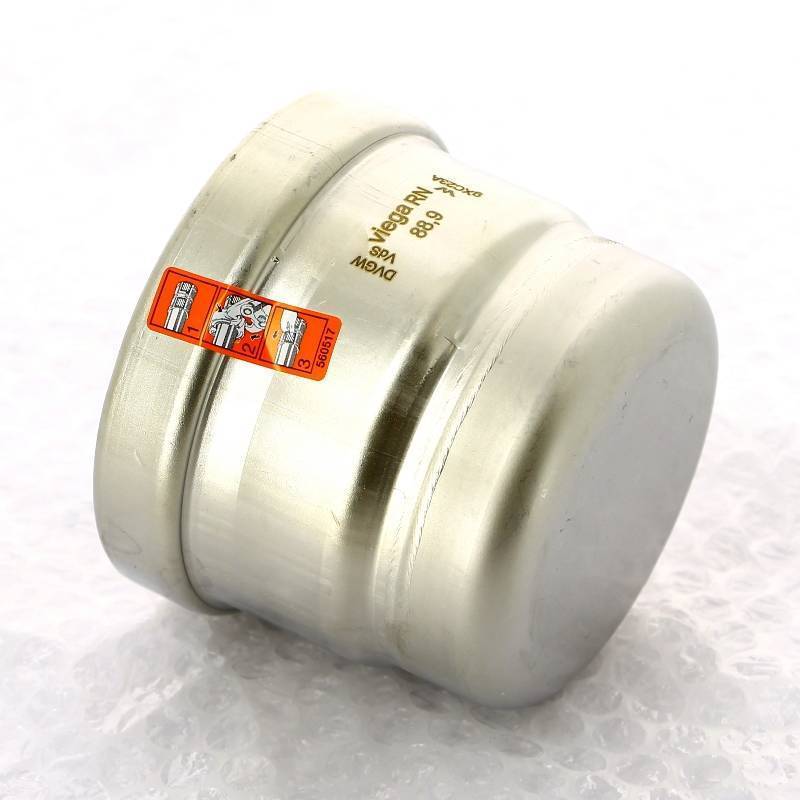Заглушка Viega Sanpress Inox XL 88.9 мм нержавеющая сталь 557904