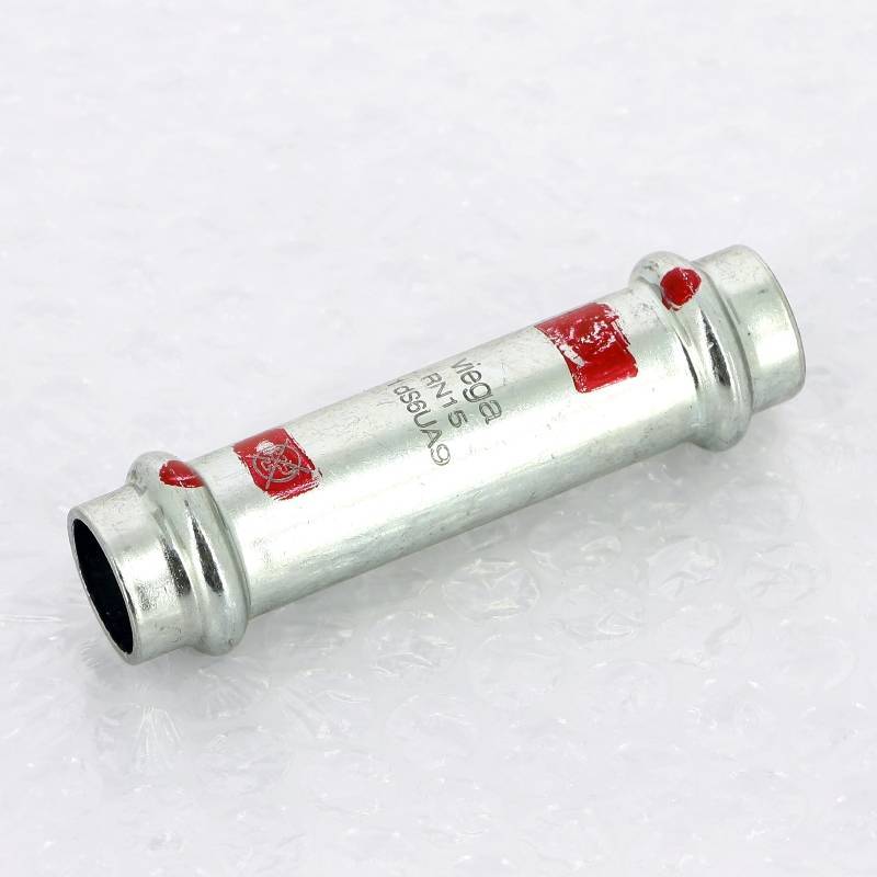 Муфта надвижная пресс Viega Prestabo оцинкованная сталь 15 мм 558055