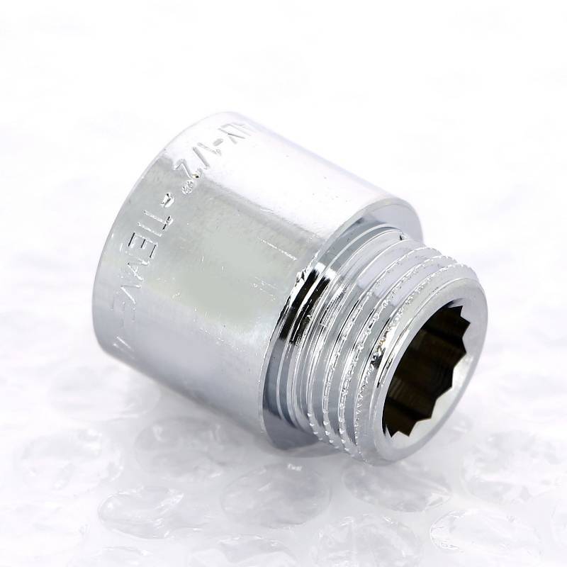 Удлинитель хромированный Tiemme 1/2 x 20 мм НВ 1500060