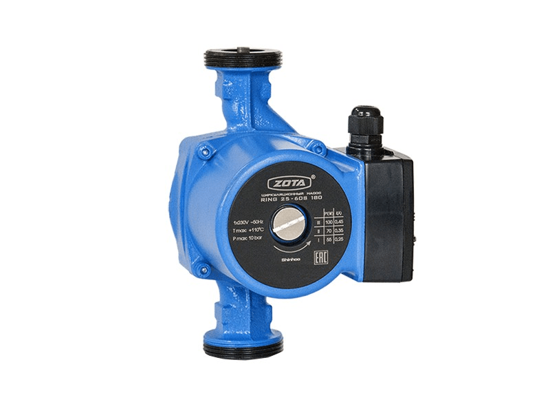 Циркуляционный насос ZOTA RING 32/80 S 180 с гайками ZR3630083302