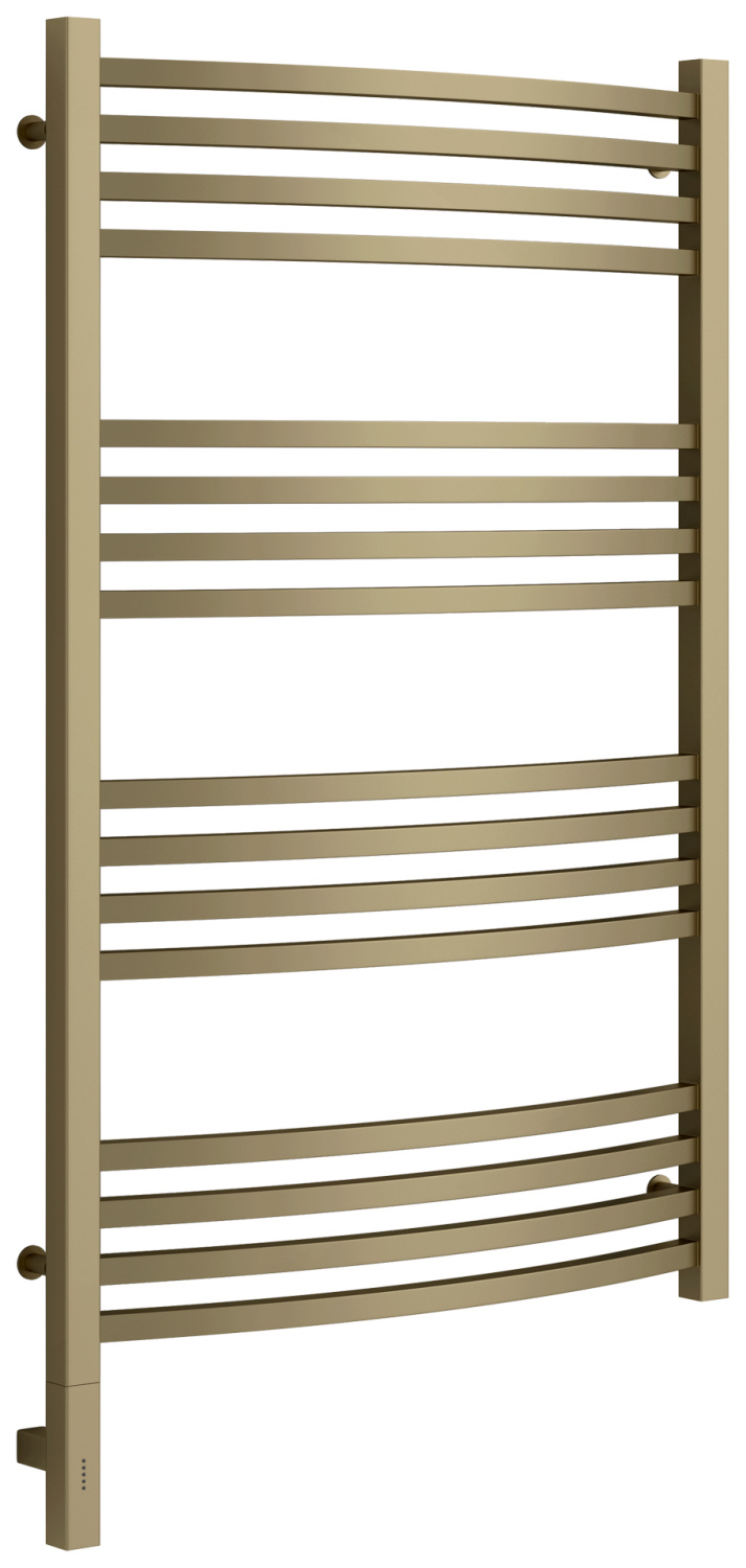 Полотенцесушитель электрический Сунержа Аркус 3.0 630x1120 мм левое подключение золотой шёлк матовый 32-5704-1060