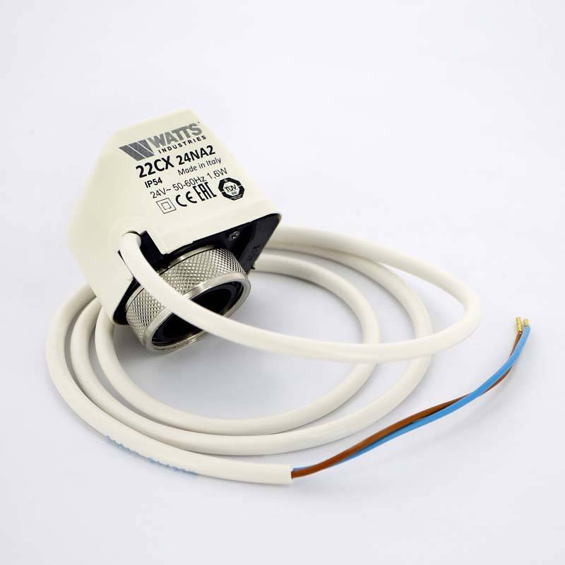 Привод термоэлектрический WATTS 22CX NA 24 В нормально открытый NO 10029672