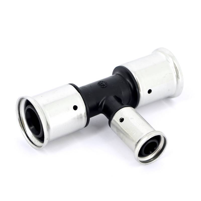 Тройник пресс HENCO PVDF 26х16х26 мм 10PK-261626