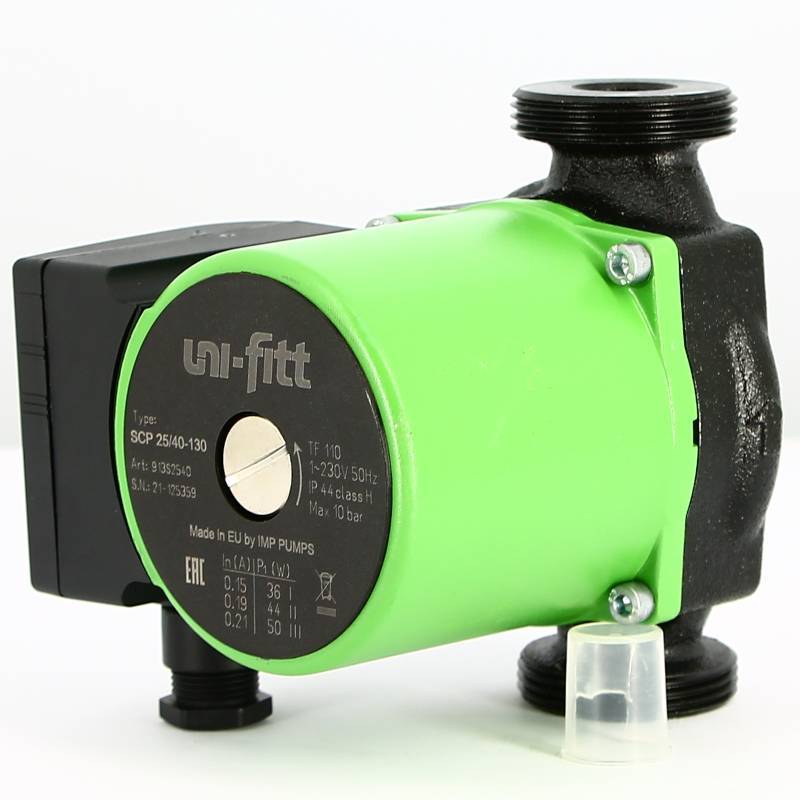 Насос циркуляционный Uni-Fitt SCP 25/40 130 мм 913S2540