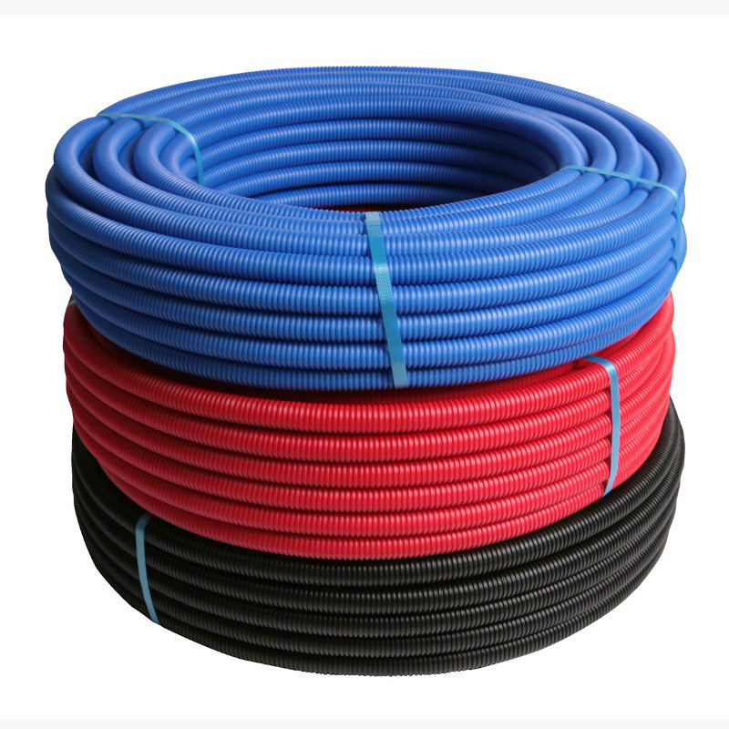 Труба металлополимерная Henco Standard 20х2 мм в красной гофре 100 м 1644342