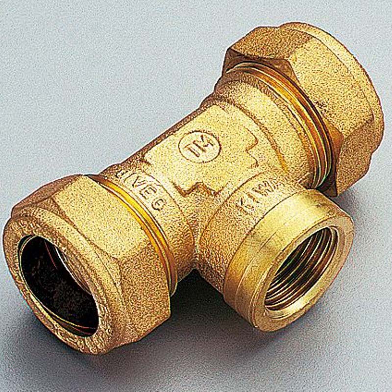 Тройник обж-В-обж 28х1'x28