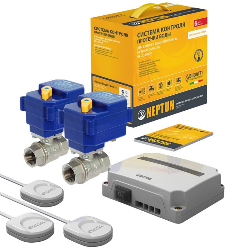 Система контроля протечки воды Neptun Bugatti Base 1/2 507415