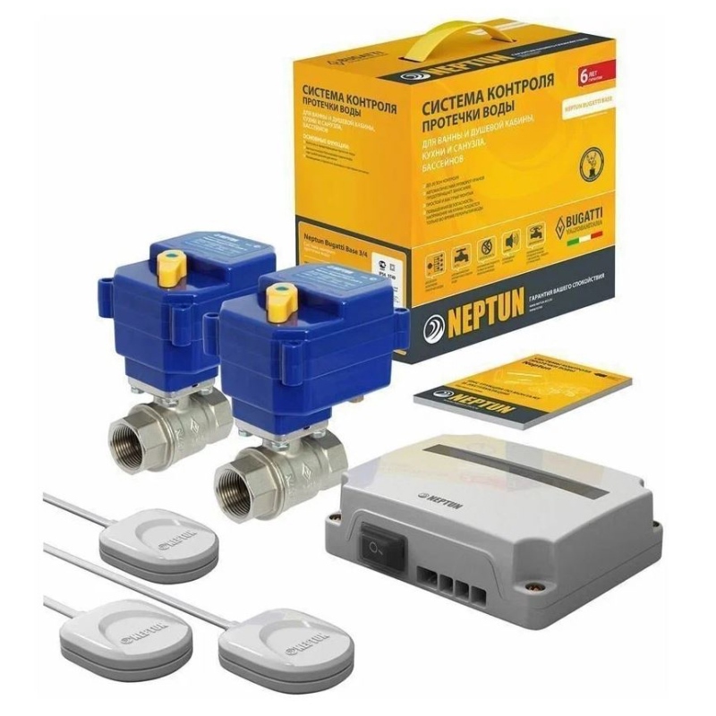 Система контроля протечек воды Neptun Bugatti Base 3/4 2153746