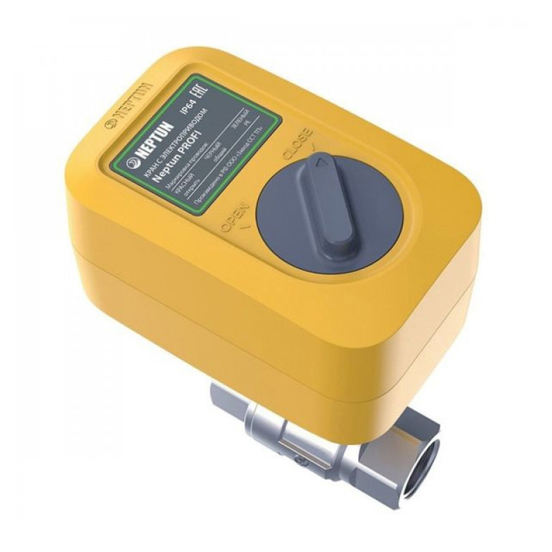 Кран шаровой с электроприводом Neptun Profi 1 1/4 12 В 2153634