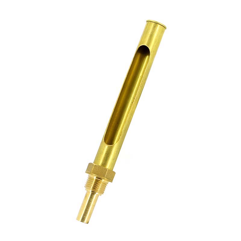 Оправа для термометра стеклянного жидкостного T200 OT,латунь, с заглушкой