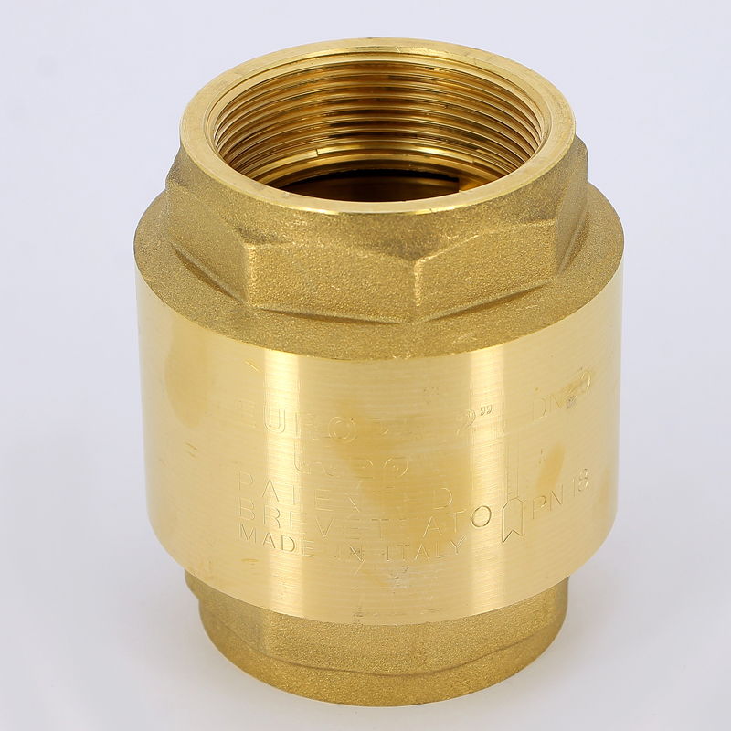 Клапан обратный 2 пружинный с пластиковым затвором, YORK