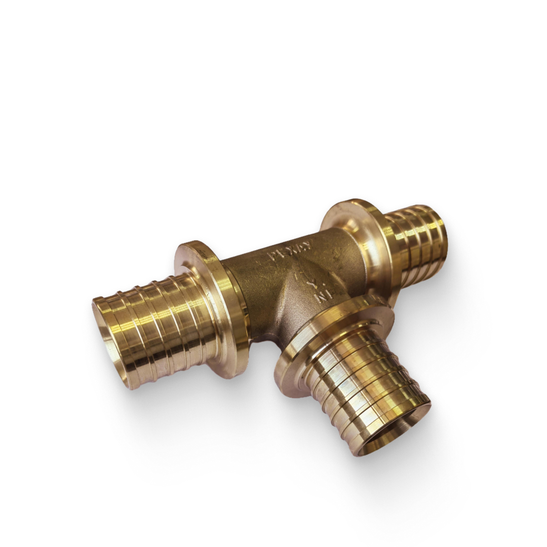 Тройник аксиальный 50, MX, латунь