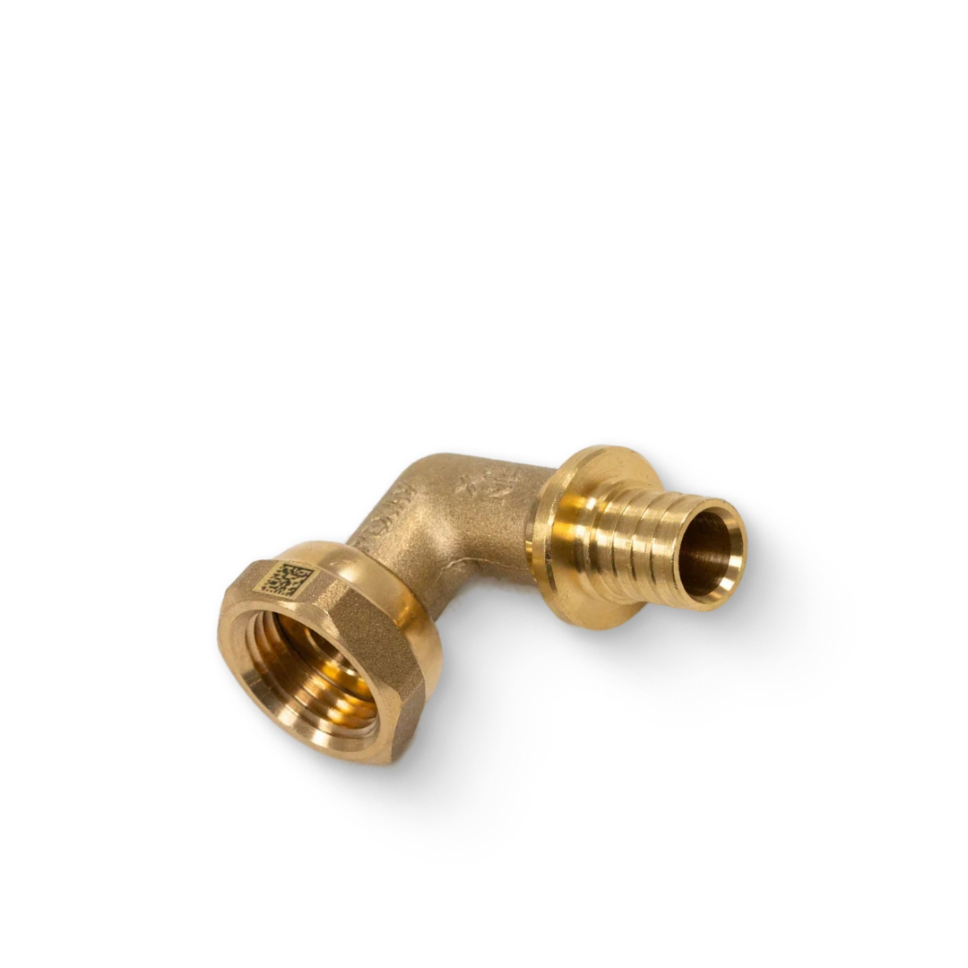 Угол с накидной гайкой надвижной SANEXT 16х1/2 509200