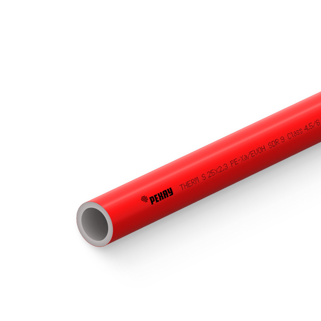 Труба из сшитого полиэтилена Stout Therm S 25x2.0 мм PE-Xa/EVOH бухта 300 м SPX-0001-002520