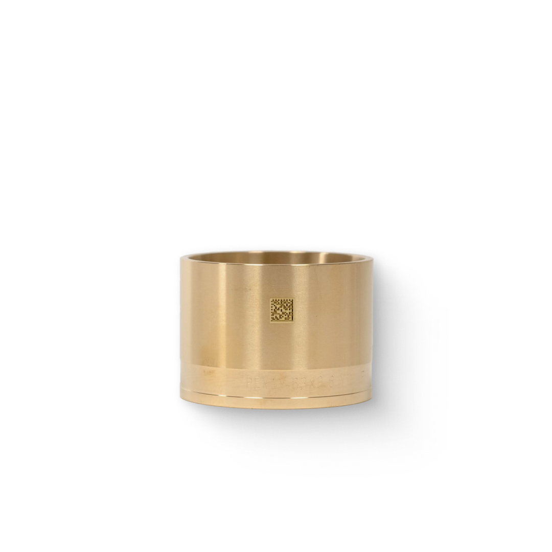 Гильза монтажная 63, LX, латунь