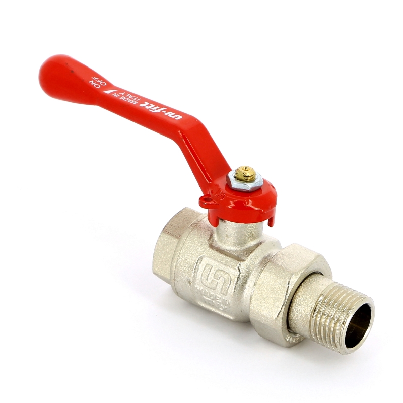 Кран НВ 1/2 с разъемным соединением, полнопроходной, ручка ETALON