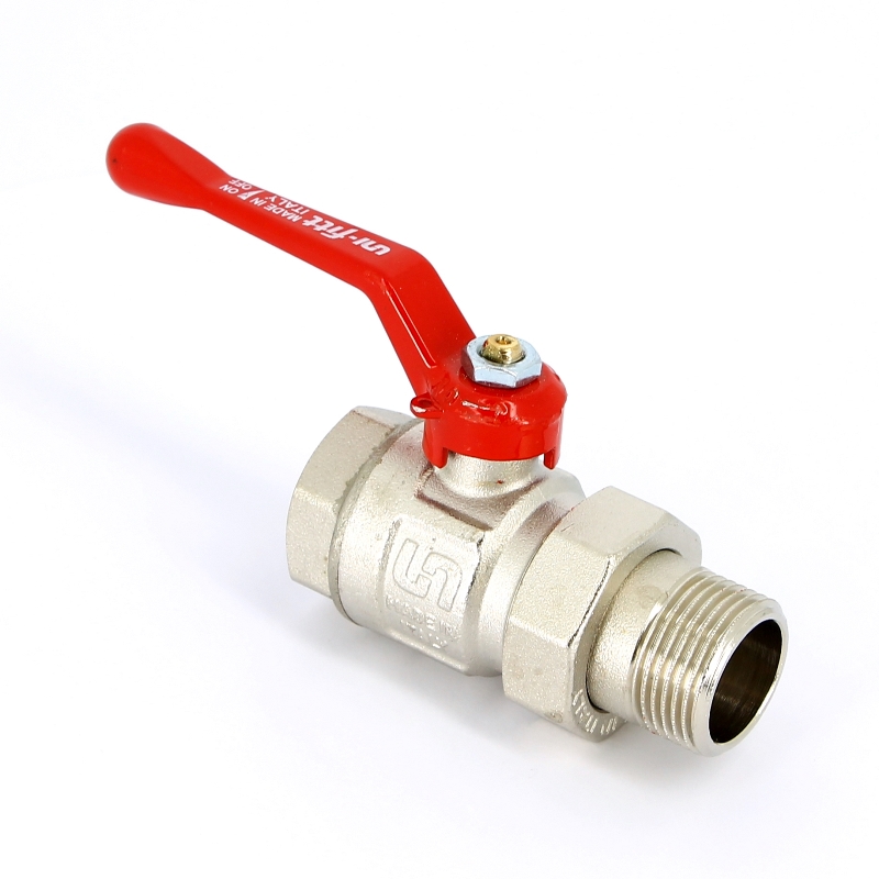 Кран НВ 1 с разъемным соединением, полнопроходной, ручка ETALON