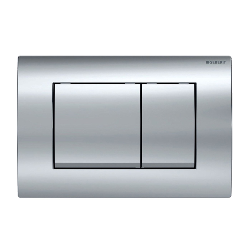 Кнопка смыва Geberit Delta30, хром