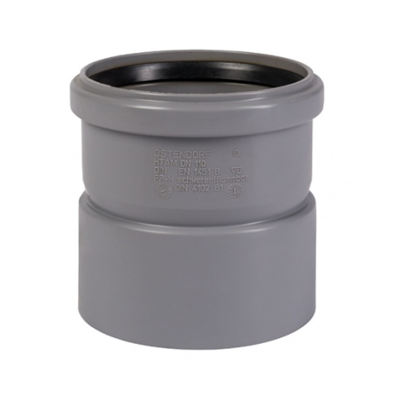 Муфта 110 насадная с уплотнительной манжетой, HTAM
