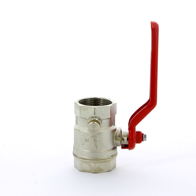 Кран шаровой ВВ 1'1/4 с заглушкой 1/4' и дренажным вентилем, ручка